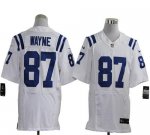 Jerseys Factory Cheap Nike Colts #87 Reggie Wayne White Men's St