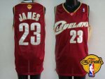 Jerseys Factory Cheap Cavaliers #23 LeBron James Red The Finals