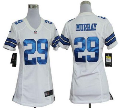Jerseys Factory Cheap Nike Cowboys #29 DeMarco Murray White Wome