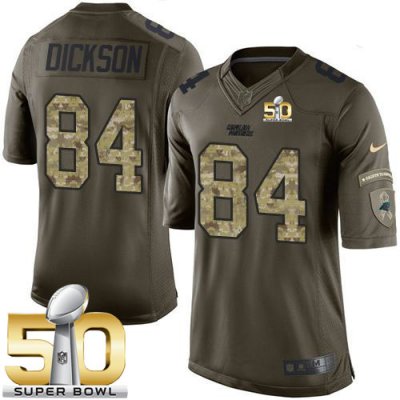 Jerseys Factory Cheap Nike Panthers #84 Ed Dickson Green Super B