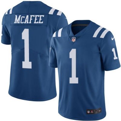 Jerseys Factory Cheap Nike Colts #1 Pat McAfee Royal Blue Men's