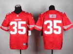 Jerseys Factory Cheap Nike 49ers #35 Eric Reid Red Team Color Me