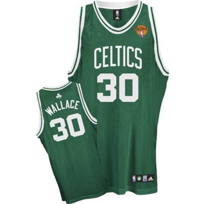 Jerseys Factory Cheap Celtics #30 Rasheed Wallace Embroidered Gr