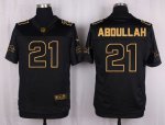 Jerseys Factory Cheap Nike Lions #21 Ameer Abdullah Black Men's