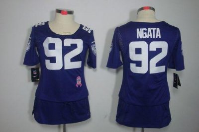 Jerseys Factory Cheap Nike Ravens #92 Haloti Ngata Purple Team C