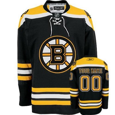 Jerseys Factory Cheap Bruins Personalized Authentic Black NHL Je
