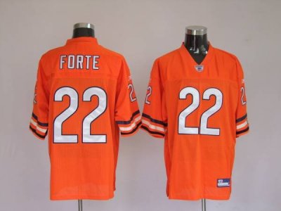 Jerseys Factory Cheap Bears #22 Matt Forte Orange Stitched NFL J