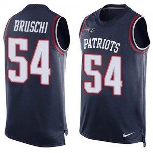 Jerseys Factory Cheap Nike Patriots #54 Tedy Bruschi Navy Blue T