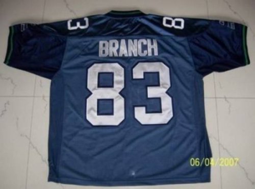 Jerseys Factory Cheap Seahawks Deion Branch #83 Stitched Blue NF