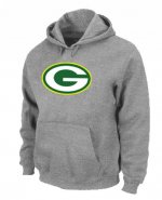 Jerseys Factory Cheap Green Bay Packers Logo Pullover Hoodie Gre