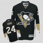 Jerseys Factory Cheap Penguins #24 Matt Cooke Embroidered Black