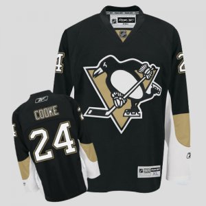 Jerseys Factory Cheap Penguins #24 Matt Cooke Embroidered Black