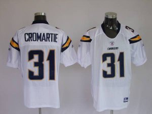 Jerseys Factory Cheap Chargers Antonio Cromartie #31 Stitched Wh