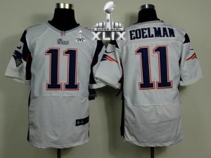 Jerseys Factory Cheap Nike Patriots #11 Julian Edelman White Sup