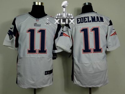 Jerseys Factory Cheap Nike Patriots #11 Julian Edelman White Sup