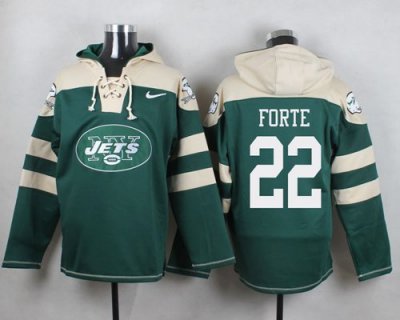 Jerseys Factory Cheap Nike Jets #22 Matt Forte Green Player Pull