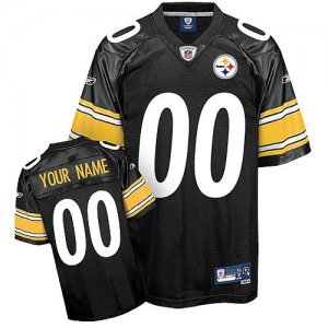 Jerseys Factory Cheap Steelers Personalized Authentic Black NFL