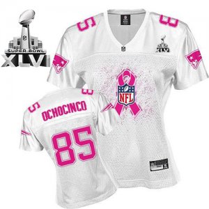 Jerseys Factory Cheap Patriots #85 Chad Ochocinco White 2011 Bre