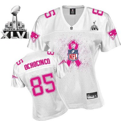 Jerseys Factory Cheap Patriots #85 Chad Ochocinco White 2011 Bre