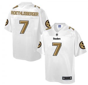 Jerseys Factory Cheap Nike Steelers #7 Ben Roethlisberger White