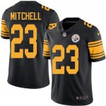 Jerseys Factory Cheap Nike Steelers #23 Mike Mitchell Black Men'