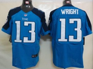 Jerseys Factory Cheap Nike Titans #13 Kendall Wright Light Blue