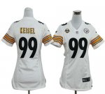 Jerseys Factory Cheap Nike Steelers #99 Brett Keisel White With