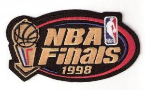 Jerseys Factory Cheap Stitched 1998 NBA Finals Jersey Patch Chic