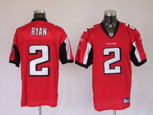 Jerseys Factory Cheap Falcons #2 Matt Ryan Red Stitched NFL Jers