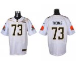 Jerseys Factory Cheap Nike Browns #73 Joe Thomas White 2016 Pro