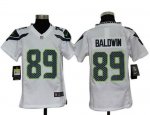 Jerseys Factory Cheap Nike Seahawks #89 Doug Baldwin White Youth