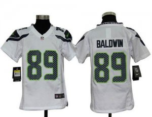 Jerseys Factory Cheap Nike Seahawks #89 Doug Baldwin White Youth