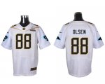 Jerseys Factory Cheap Nike Panthers #88 Greg Olsen White 2016 Pr