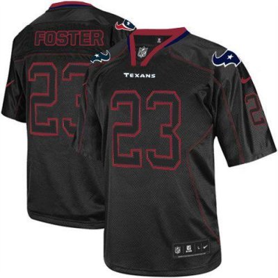 Jerseys Factory Cheap Nike Texans #23 Arian Foster Lights Out Bl