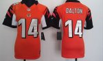 Jerseys Factory Cheap Nike Bengals #14 Andy Dalton Orange Altern