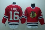 Jerseys Factory Cheap Blackhawks #16 Andrew Ladd Embroidered Red