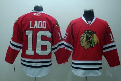 Jerseys Factory Cheap Blackhawks #16 Andrew Ladd Embroidered Red