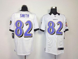 Jerseys Factory Cheap Nike Ravens #82 Torrey Smith White Men's E