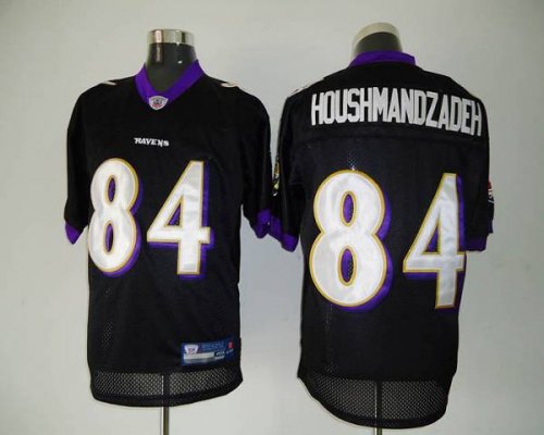 Jerseys Factory Cheap Ravens #84 Touraj Houshmandzadeh Black Sti