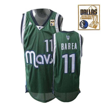 Jerseys Factory Cheap Mavericks 2011 Champion Patch #11 Jose Bar
