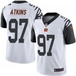 Jerseys Factory Cheap Nike Bengals #97 Geno Atkins White Men's S