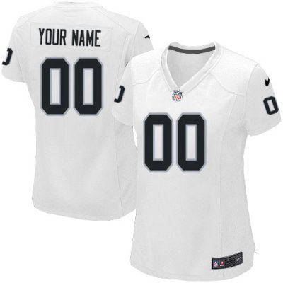 Jerseys Factory Cheap Nike Oakland Raiders Customized White Embr