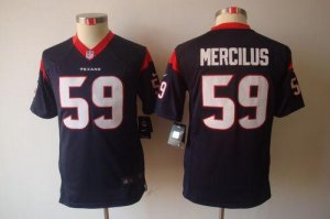 Jerseys Factory Cheap Nike Texans #59 Whitney Mercilus Navy Blue