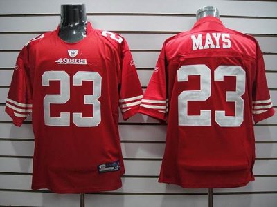 Jerseys Factory Cheap 49ers #23 Taylor Mays Stitched Red NFL Jer