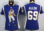 Jerseys Factory Cheap Nike Vikings #69 Jared Allen Purple Team C