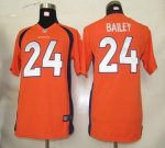 Jerseys Factory Cheap Nike Broncos #24 Champ Bailey Orange Team