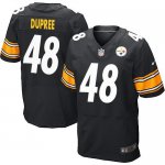 Jerseys Factory Cheap Nike Steelers #48 Bud Dupree Black Team Co