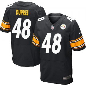 Jerseys Factory Cheap Nike Steelers #48 Bud Dupree Black Team Co