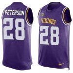Jerseys Factory Cheap Nike Vikings #28 Adrian Peterson Purple Te
