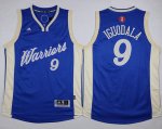 Jerseys Factory Cheap Warriors #9 Andre Iguodala Blue 2015-2016